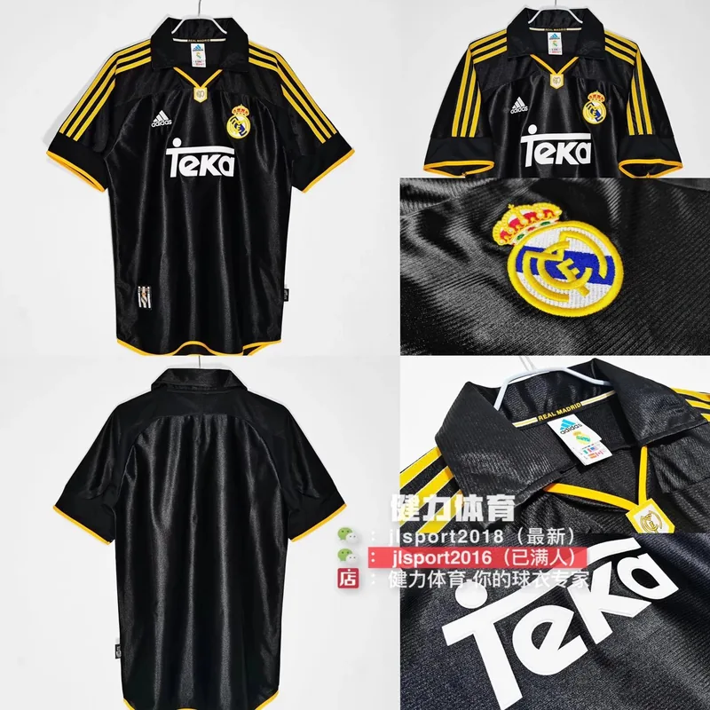 1998/99 Retro Real Madrid Away Jersey