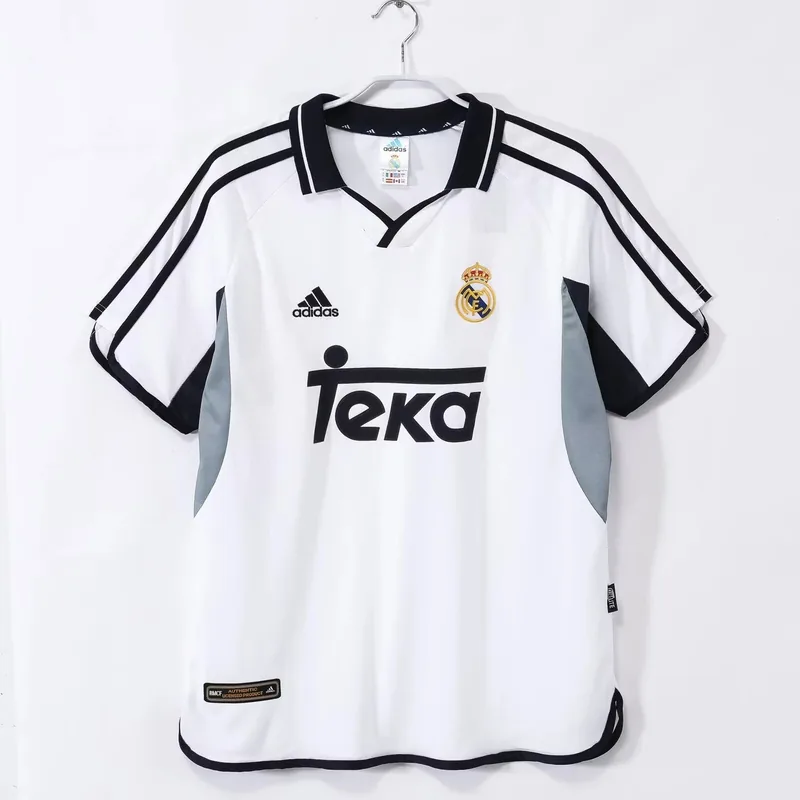 2000/01 Retro Real Madrid Home Jersey