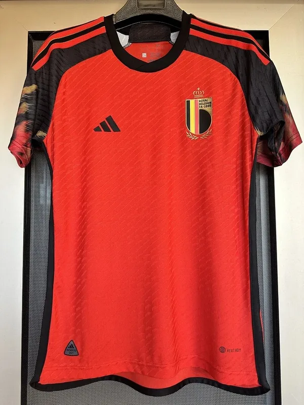 2022 WC Belgium Home Player Jersey