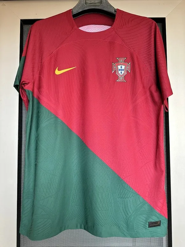 2022 WC Portugal Home Player Jersey