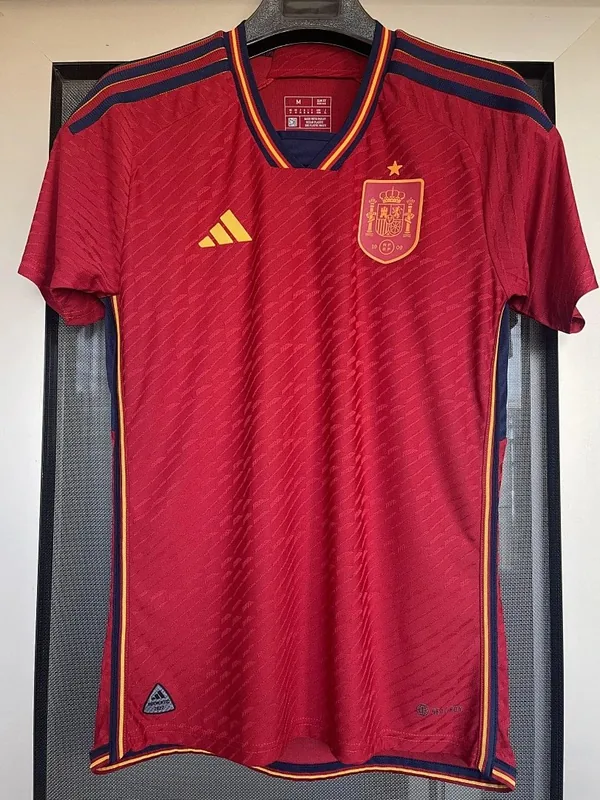 2022 WC Spain Home Player Jersey