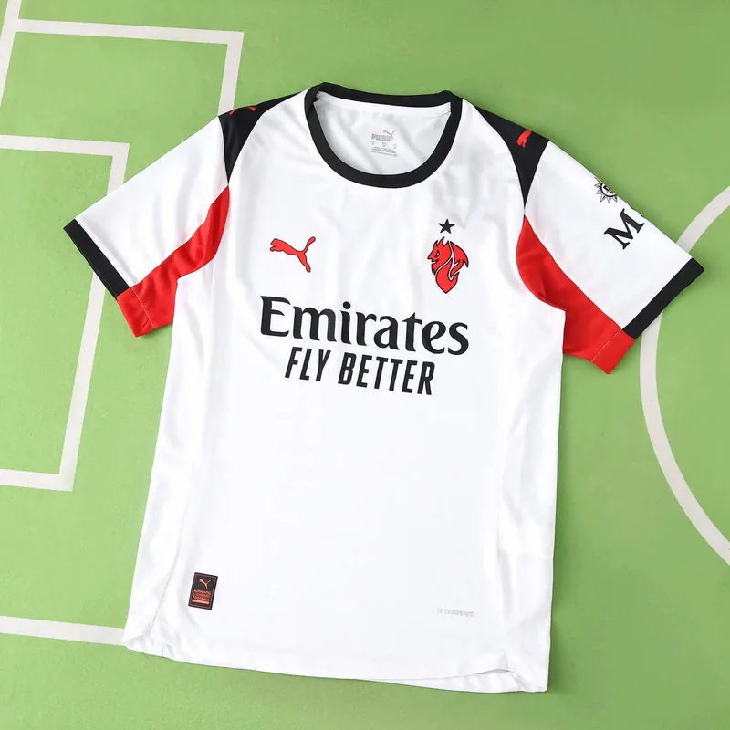 2025/26 AC Milan Away Jersey (Player Version)