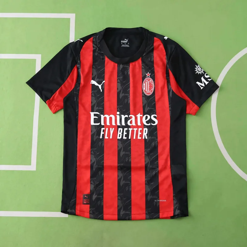 2025/26 AC Milan Home Jersey (Player Version)