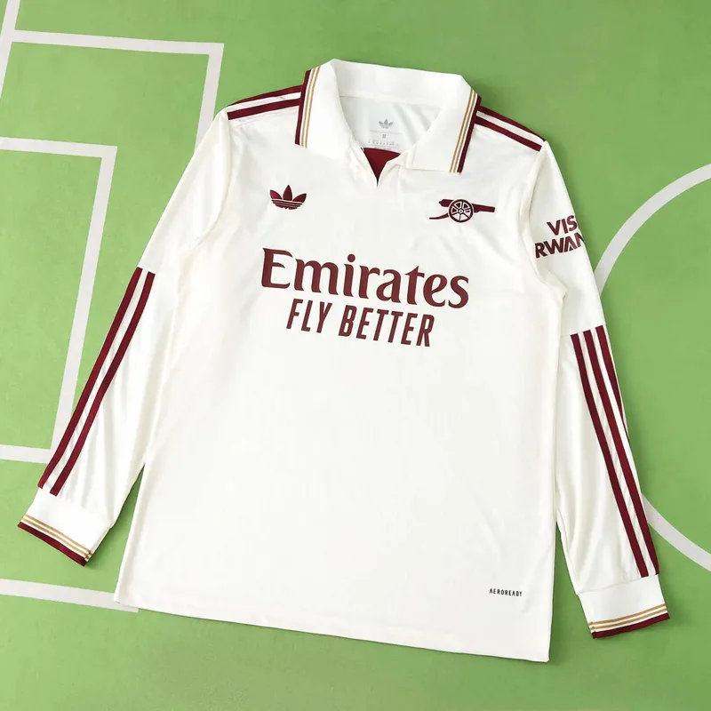 2025/26 Arsenal Third Away Long Sleeve Jersey (Fan Version)