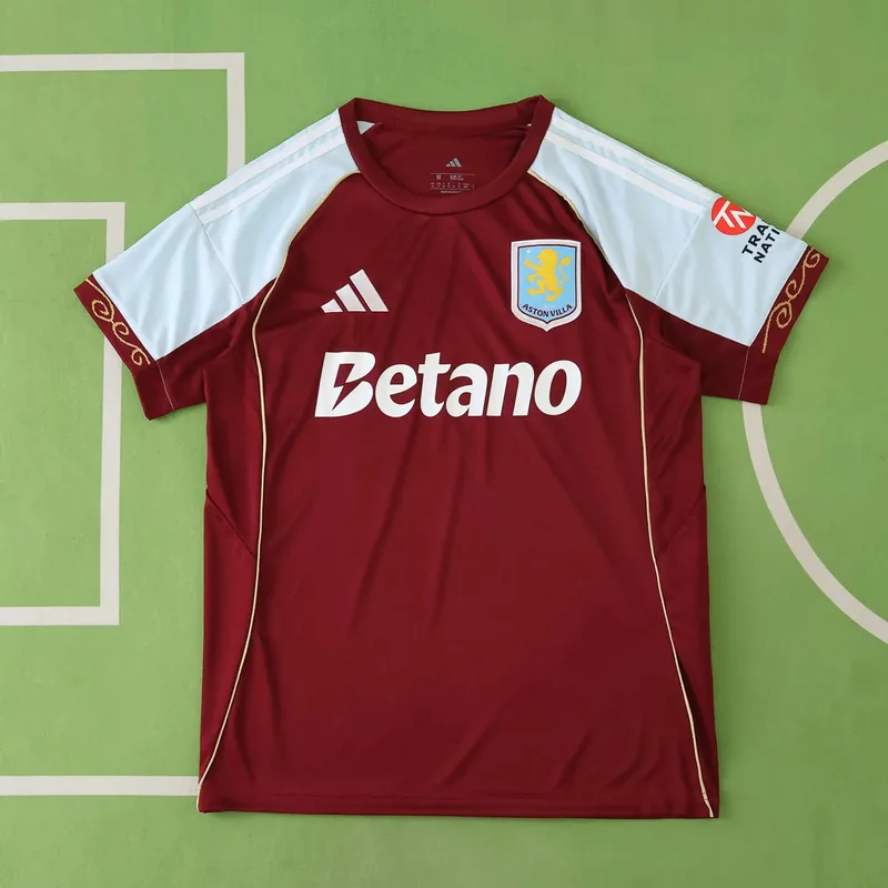 2025/26 Aston Villa Home Jersey (Fan Version)