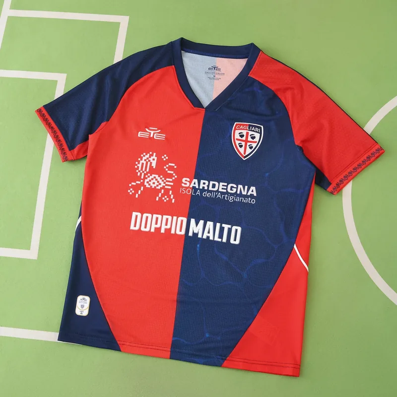 2025/26 Cagliari Home Jersey (Fan Version)