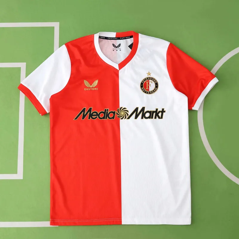 2025/26 Feyenoord Home Jersey (Fan Version)