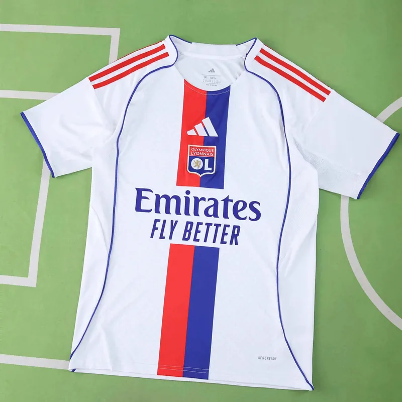 2025/26 Lyon Home Jersey (Fan Version)