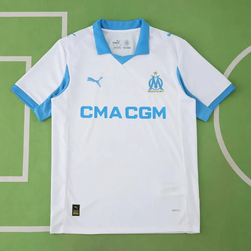 2025/26 Marseille Home Jersey (Fan Version)
