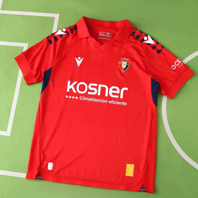 2025/26 Osasuna Home Jersey (Fan Version)