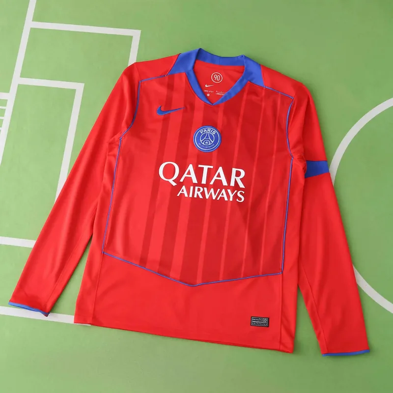 2025/26 Paris Saint-Germain Third Away Long Sleeve Jersey (Fan Version)