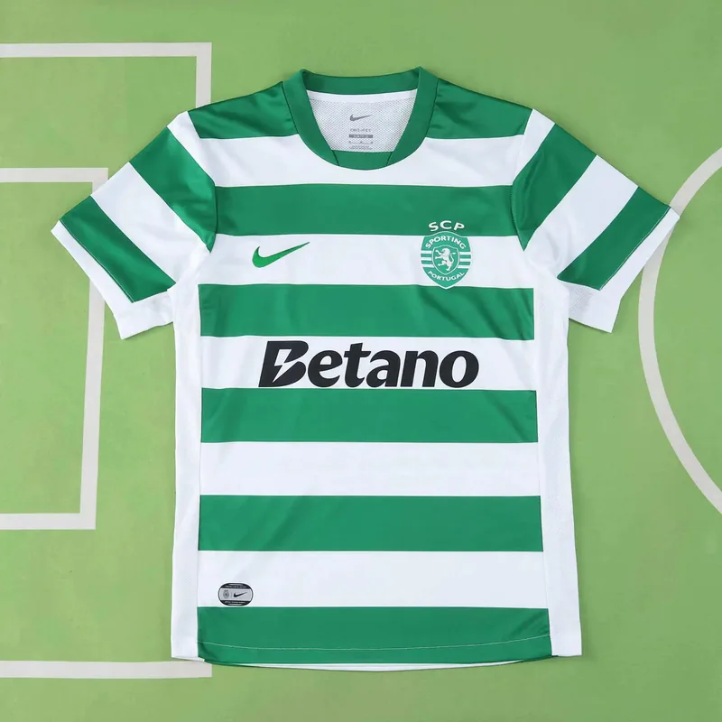 2025/26 Sporting CP Home Jersey (Fan Version)