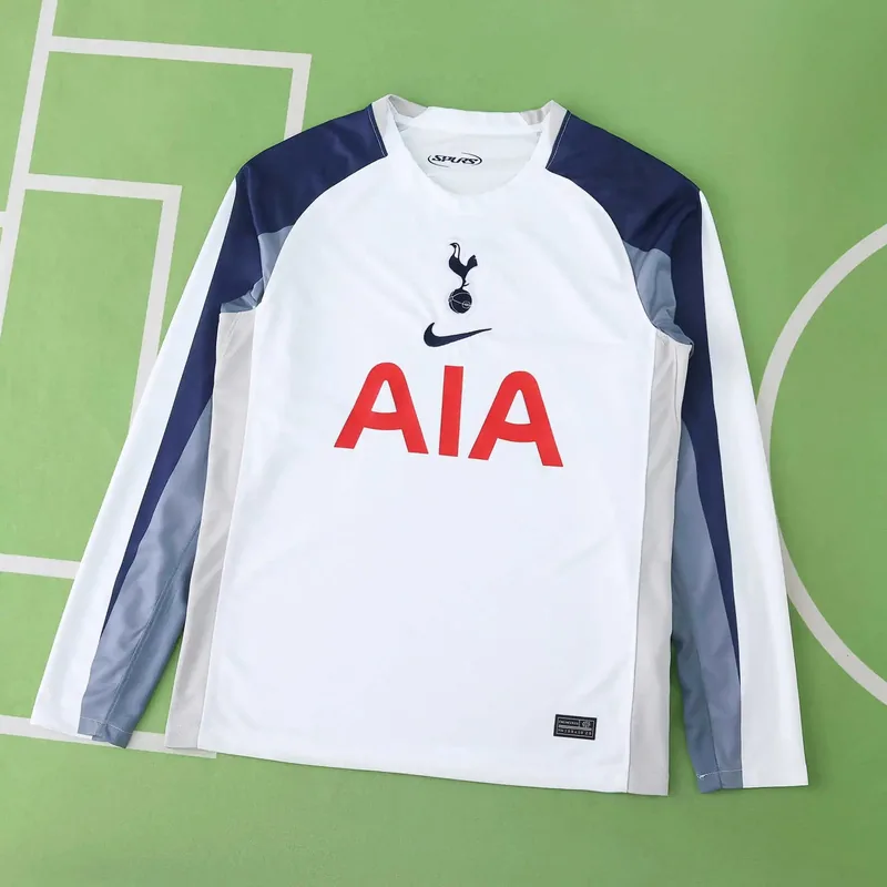 2025/26 Tottenham Home Long Sleeve Jersey (Fan Version)