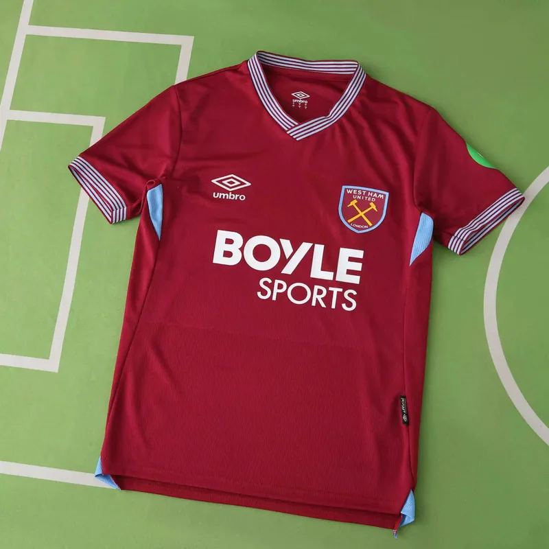 2025/26 West Ham Home Jersey (Player Version)