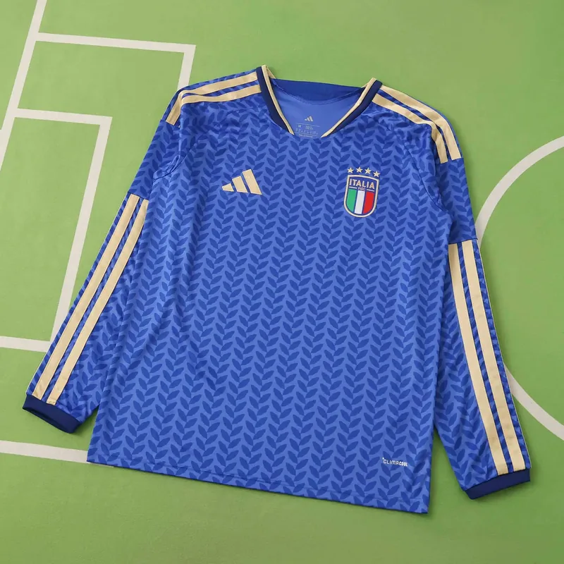 2026 Italy Home Long Sleeve Jersey (Fan Version)