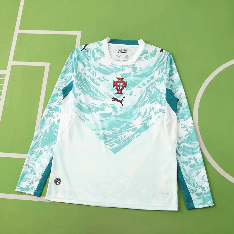 2026 Portugal Away Long Sleeve Jersey (Fan Version)
