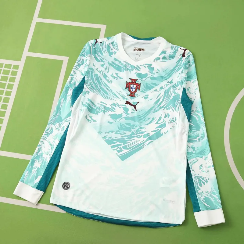 2026 Portugal Away Long Sleeve Jersey (Player Version)