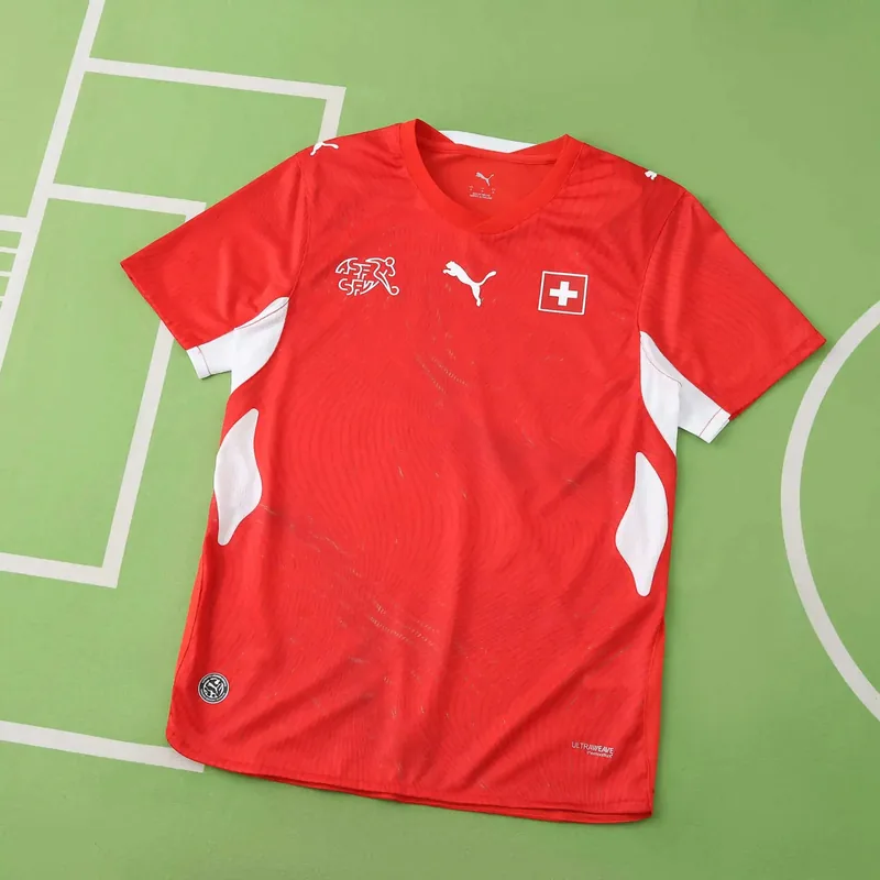 2026 Switzerland Home Jersey (Player Version)
