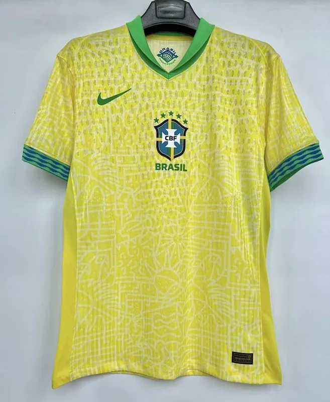 2024 Brazil Home Player Jersey