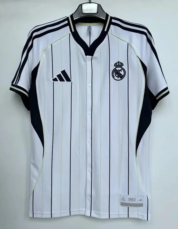 25/26 Real Madrid Baseball Jacket Jersey
