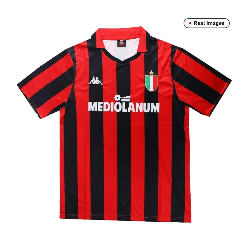 AC Milan 1988/89 Retro Home Jersey
