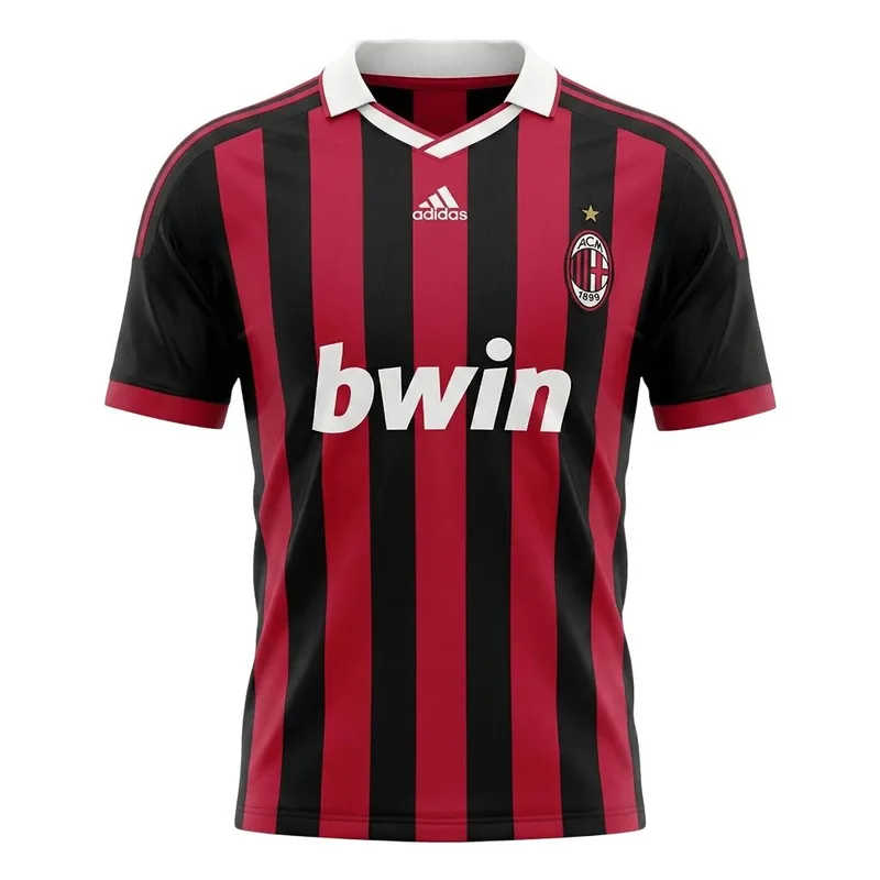 AC Milan 2009/10 Retro Home Jersey