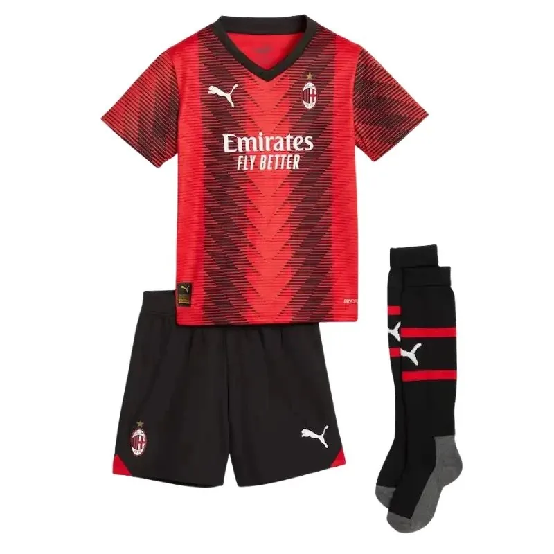 AC Milan 23/24 Home Jersey - Kids
