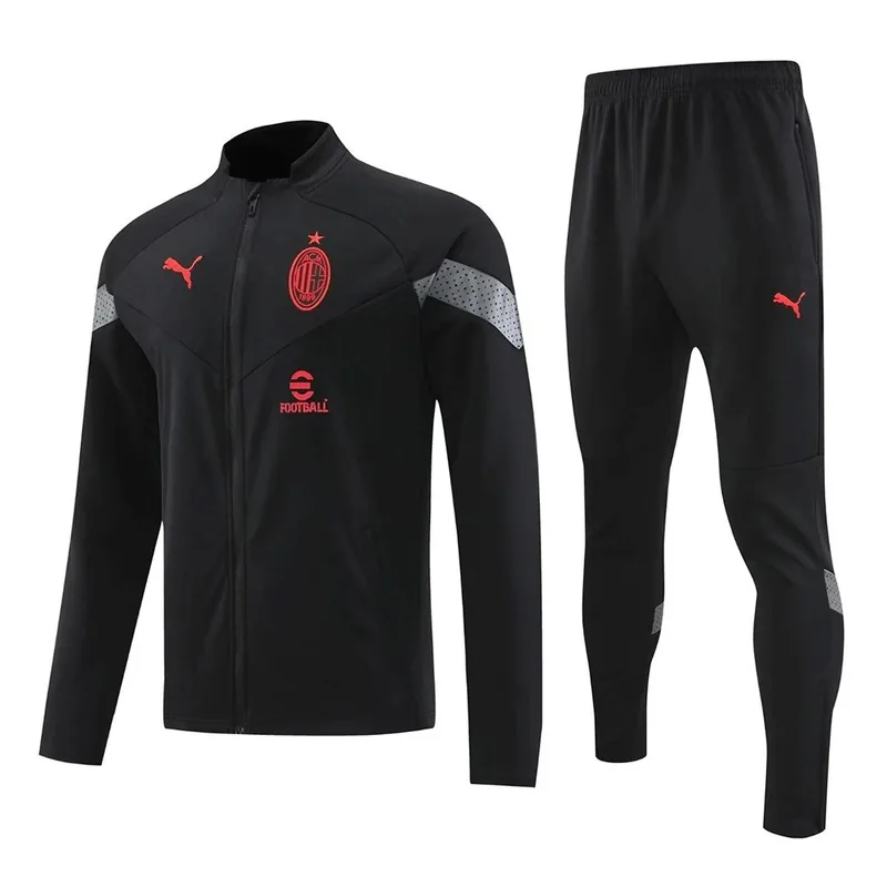 AC Milan Jacket Tracksuit 2022 Black