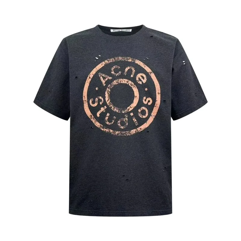 Acne Black T-Shirt Ver.C