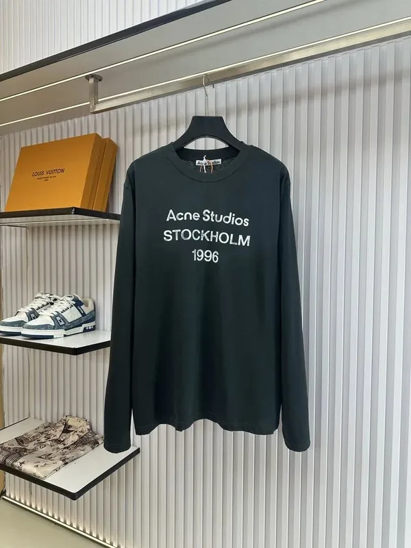 Acne Black T-Shirt Women