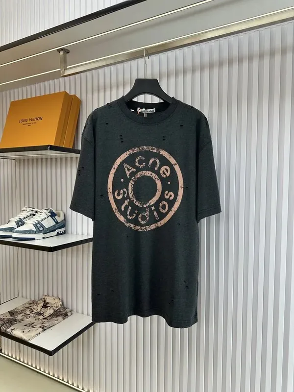 Acne Black T-Shirt Women Ver.B