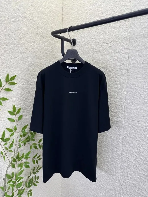 Acne Black T-Shirt Women Ver.E