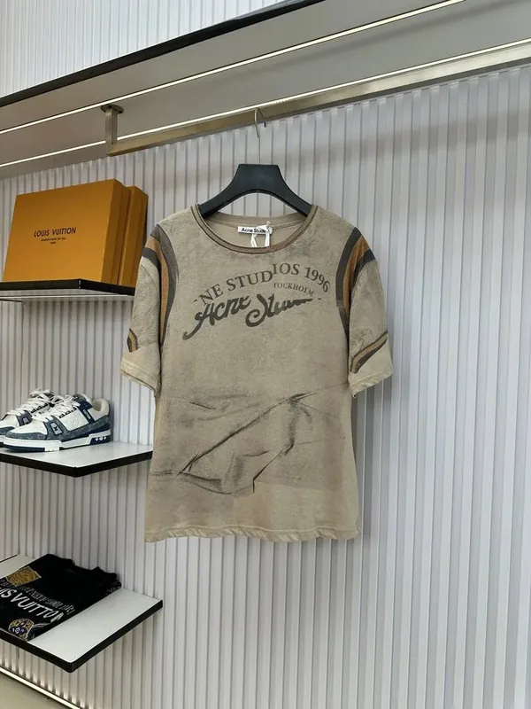 Acne Brown T-Shirt Women Ver.A