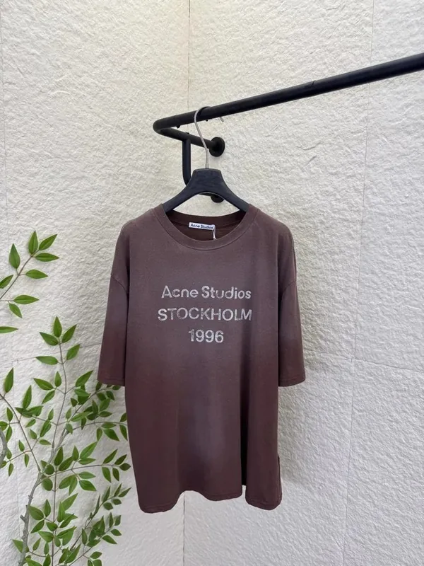 Acne Brown T-Shirt Women Ver.C