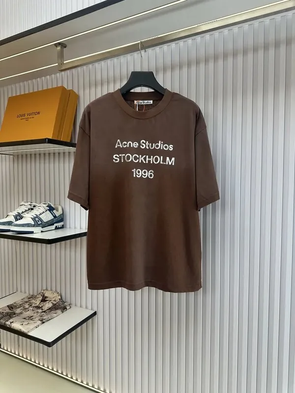 Acne Brown T-Shirt Women Ver.E