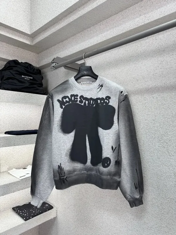 Acne Gray Hoodie