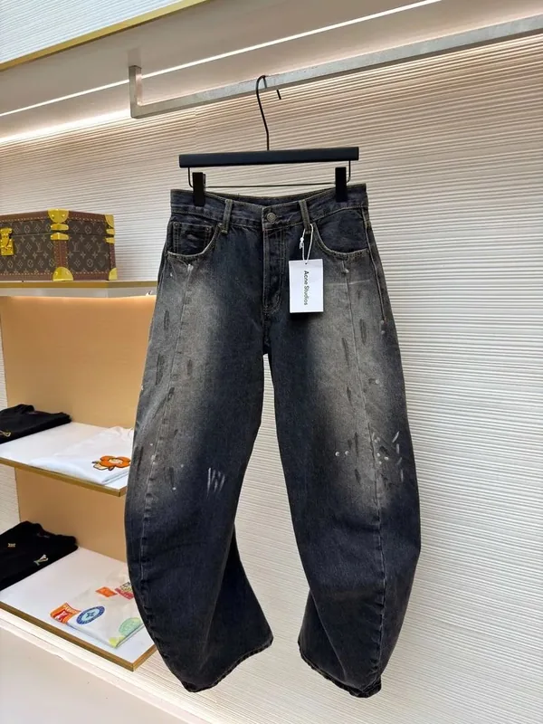 Acne Gray Jeans Women
