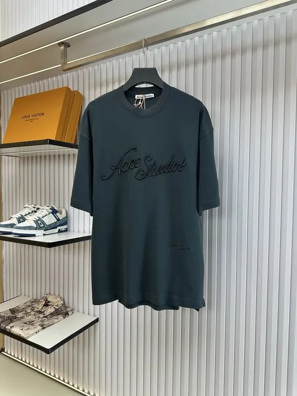 Acne Gray Polo Women