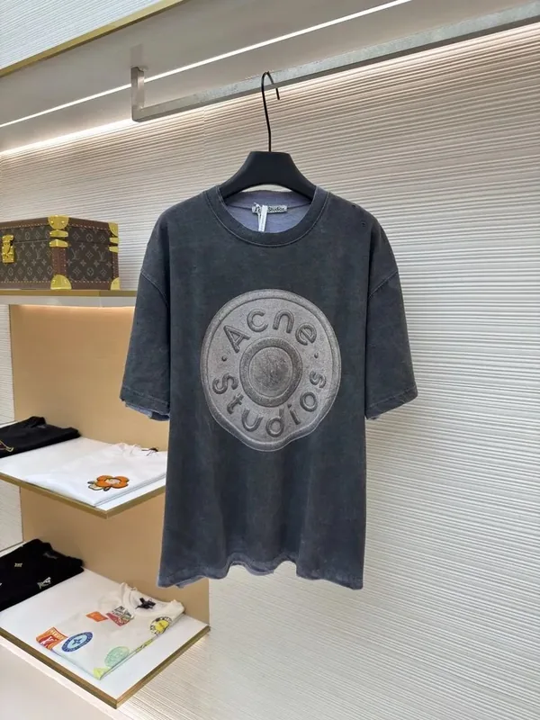 Acne Gray T-Shirt Women Ver.B