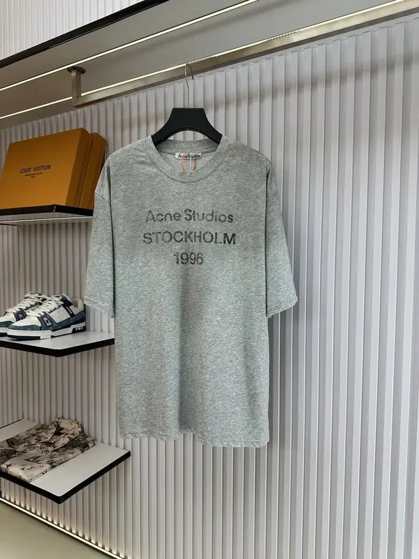 Acne Gray T-Shirt Women Ver.E