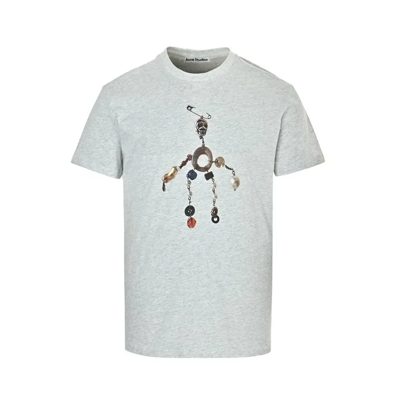 Acne Gray T-Shirt Women Ver.F