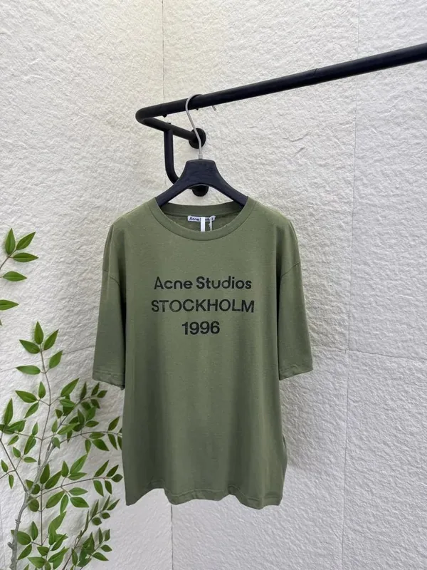 Acne Green T-Shirt Women Ver.A