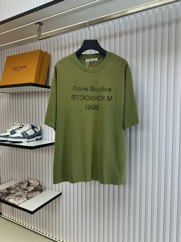 Acne Green T-Shirt Women Ver.B