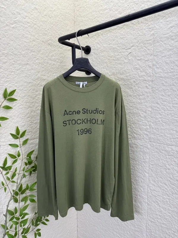 Acne Green T-Shirt Women