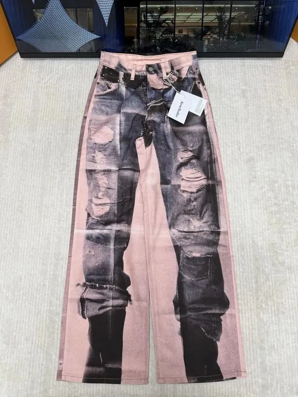 Acne Pink Jeans
