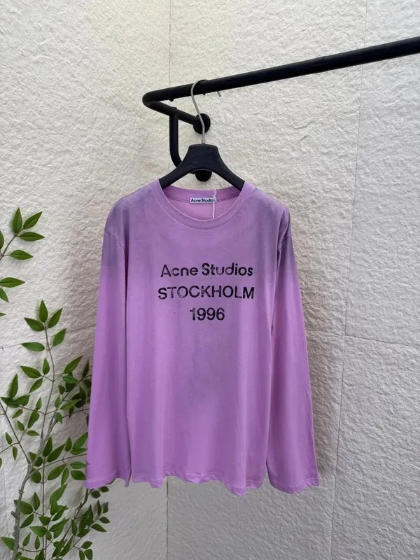 Acne Pink T-Shirt Women Ver.C