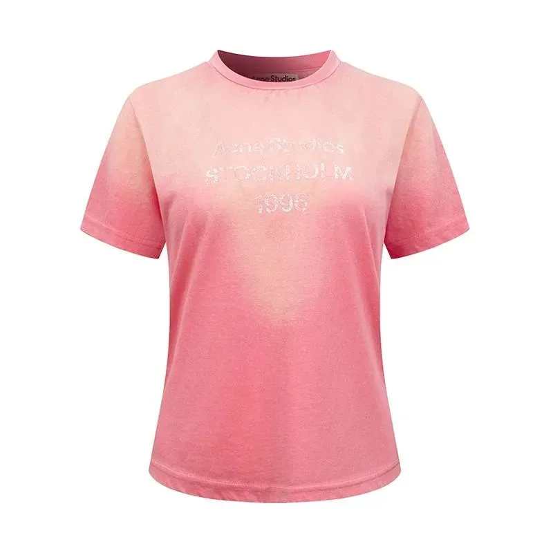 Acne Pink T-Shirt Women