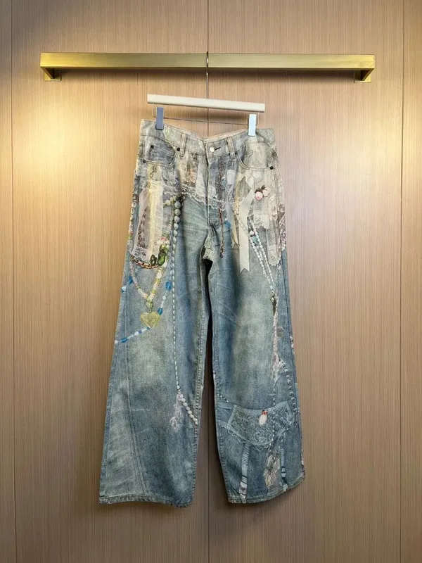 Acne Print Jeans Ver.D