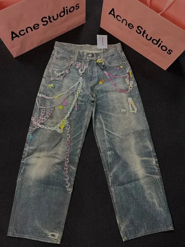 Acne Print Jeans Ver.F
