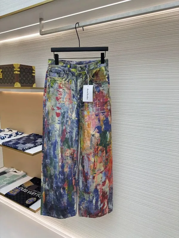 Acne Print Jeans Women Ver.B
